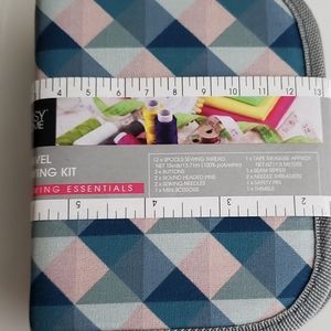 Easy Home Travel Sewing Kit Blue Case Brand New.